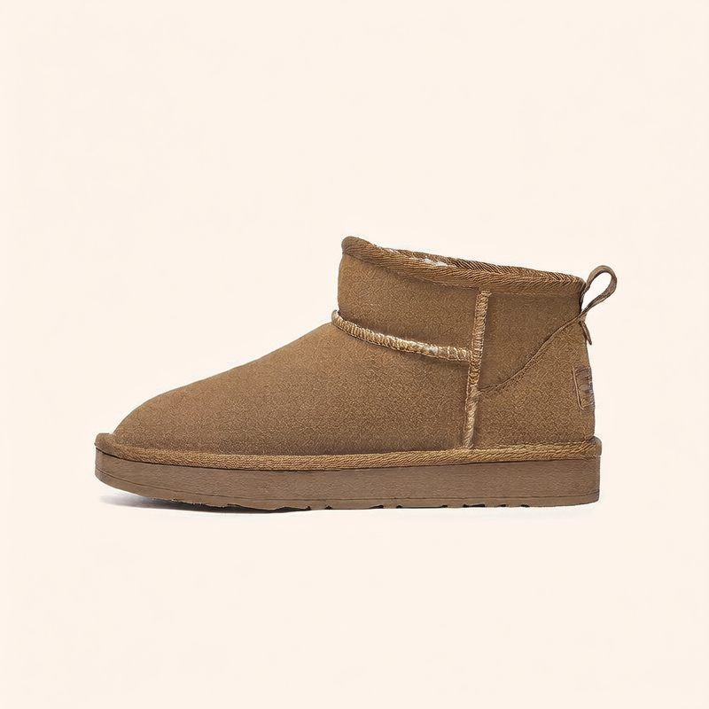 Fleece-Lined Winter Boots for Women