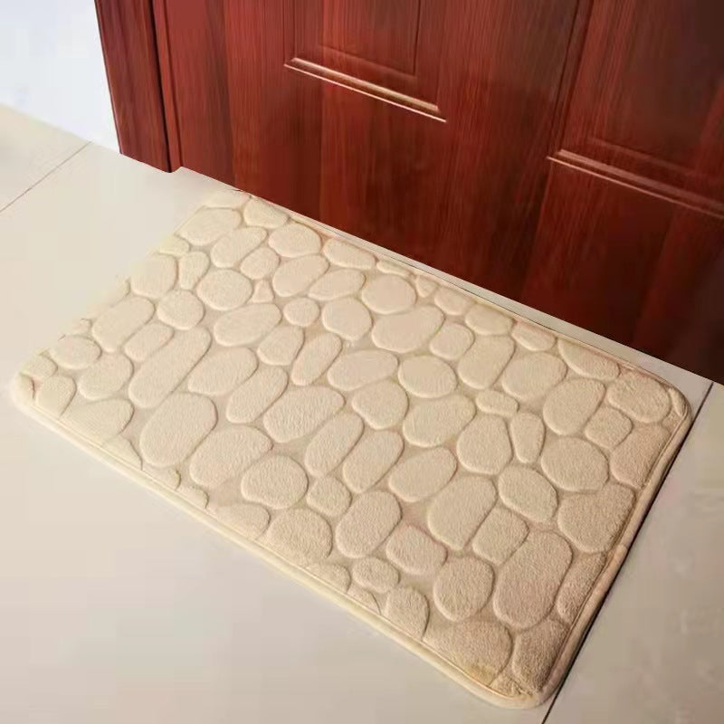 coral fleece mat