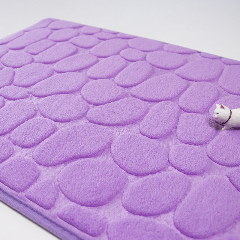coral fleece mat