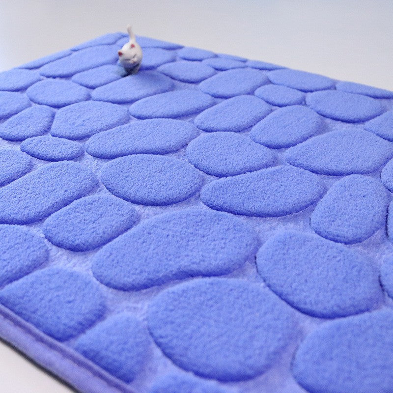 coral fleece mat