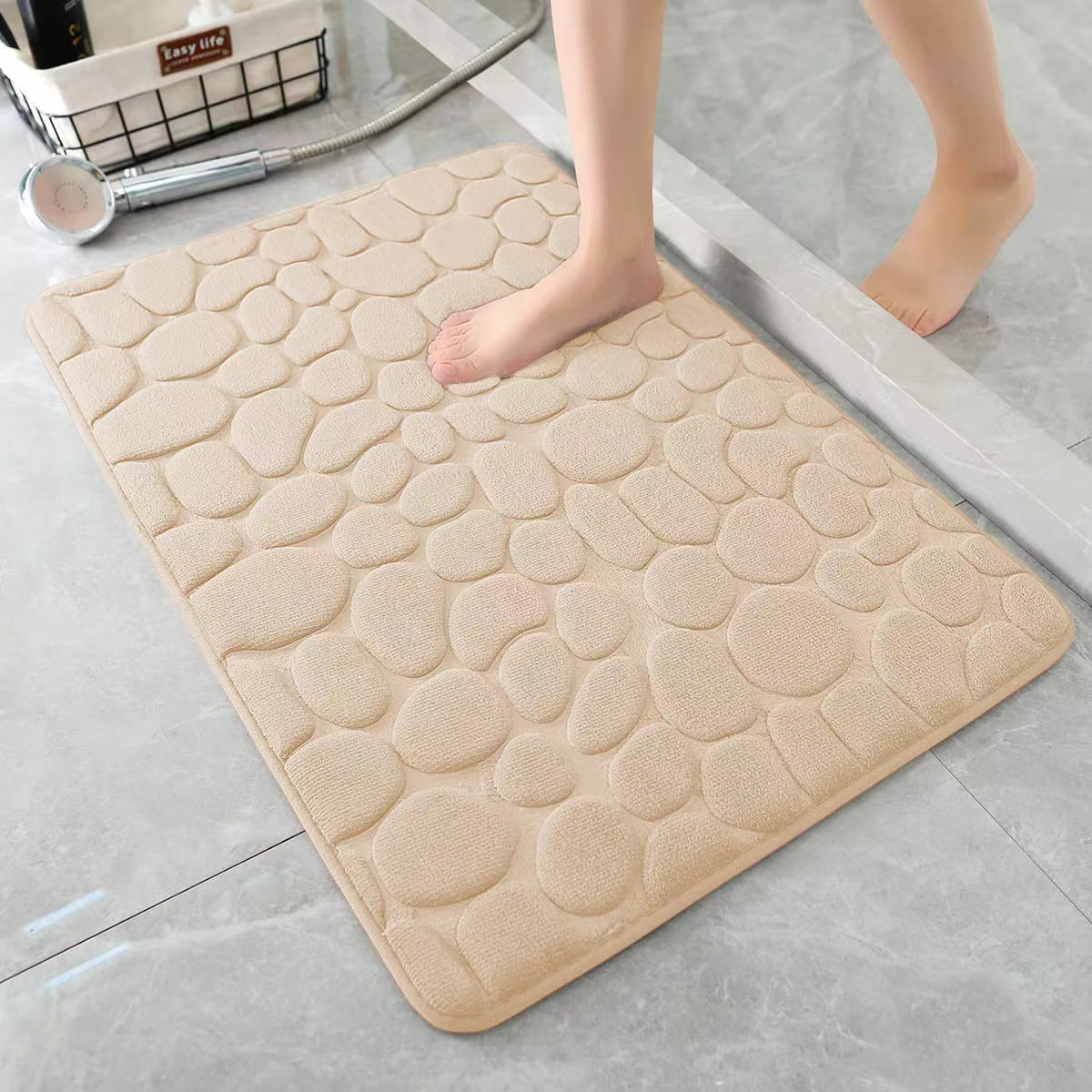 coral fleece mat