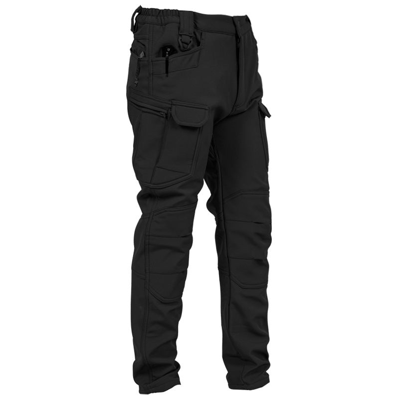Men's Fleece-Lined Waterproof Tactical Pants