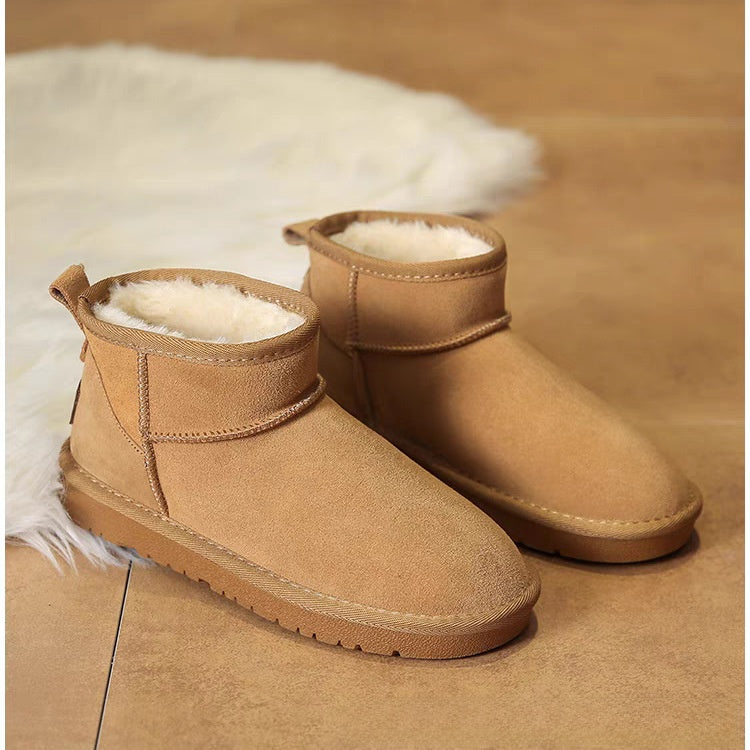 Fleece-Lined Winter Boots for Women