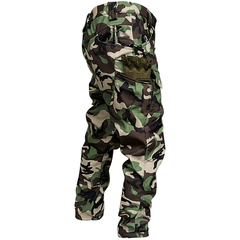 Men's Fleece-Lined Waterproof Tactical Pants